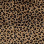 FLEECE BEIDSEITIG TIERHAUT BRAUN (thumbnail)