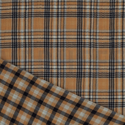 DOUBLE GAUZE CHECKS TWO-SIDE MULTICOLOUR (hover)