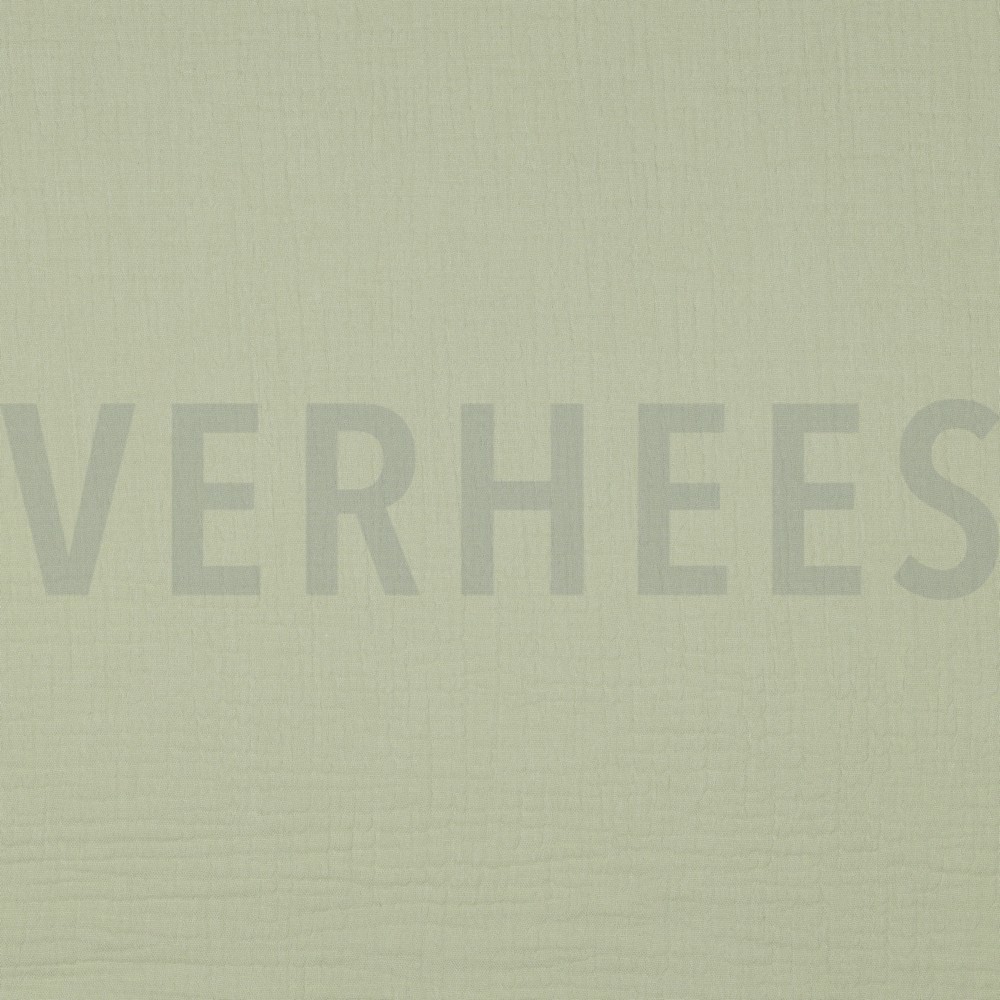 DOUBLE GAUZE 160CM LIME