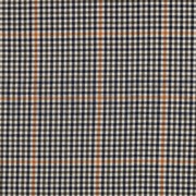 BAUMWOLLE GARNGEFÄRBT ANGERAUT KAROS ECRU (thumbnail)