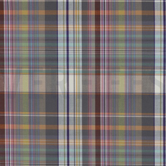 BAUMWOLLE GARNGEFÄRBT KAROS MEHRFARBIG #7
