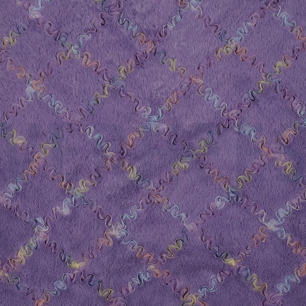 IMITATIEBONT MET TULE MULTIKLEUR LILA (hover)