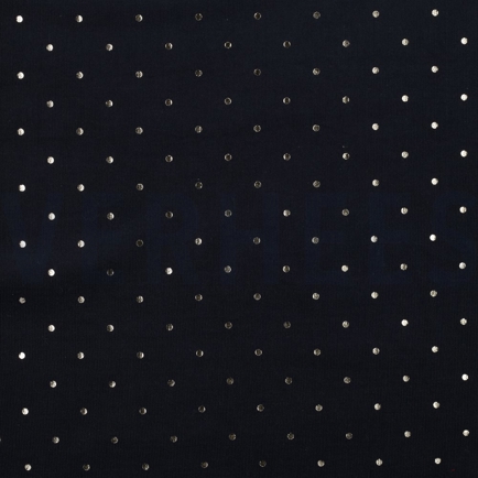 BABYCORD GOLD FOIL DOT NAVY (hover)