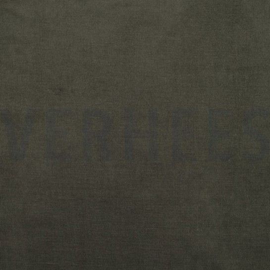 VELOURS MILLERAIES STRETCH 28W VERT ARMÉE #7