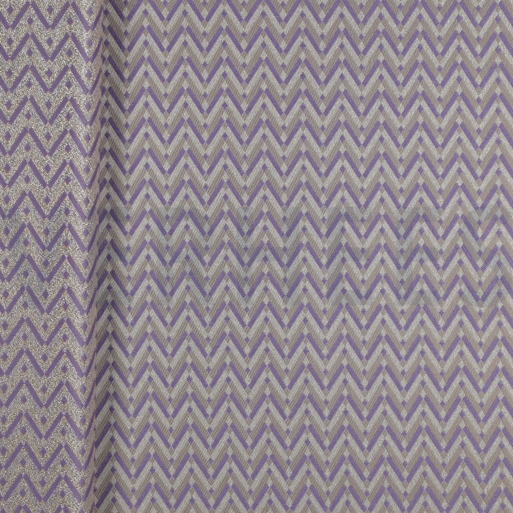 JACQUARD GRAPHIC LILAC BEIGE