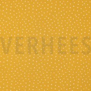 MUSSELIN KLEINE PUNKTE OCKER (thumbnail)