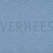 MUSSELIN KLEINE PUNKTE HELLBLAU (thumbnail)