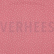 DOUBLE GAUZE KLEINE STIPPEN BLUSH (thumbnail)