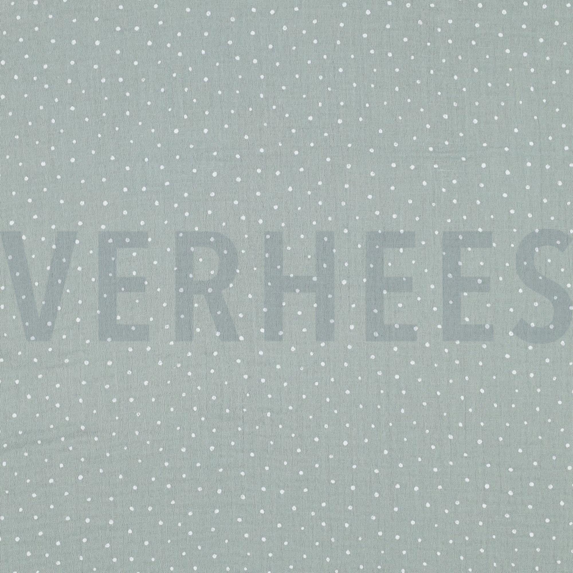 MUSSELIN KLEINE PUNKTE MINZE (high resolution)