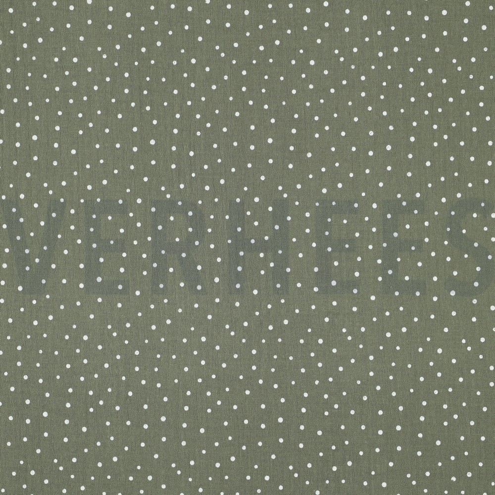 DOUBLE GAUZE KLEINE STIPPEN AUGURK