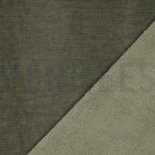 BEIDSEITIG GESTRICKTER VELOURS SHERPA 