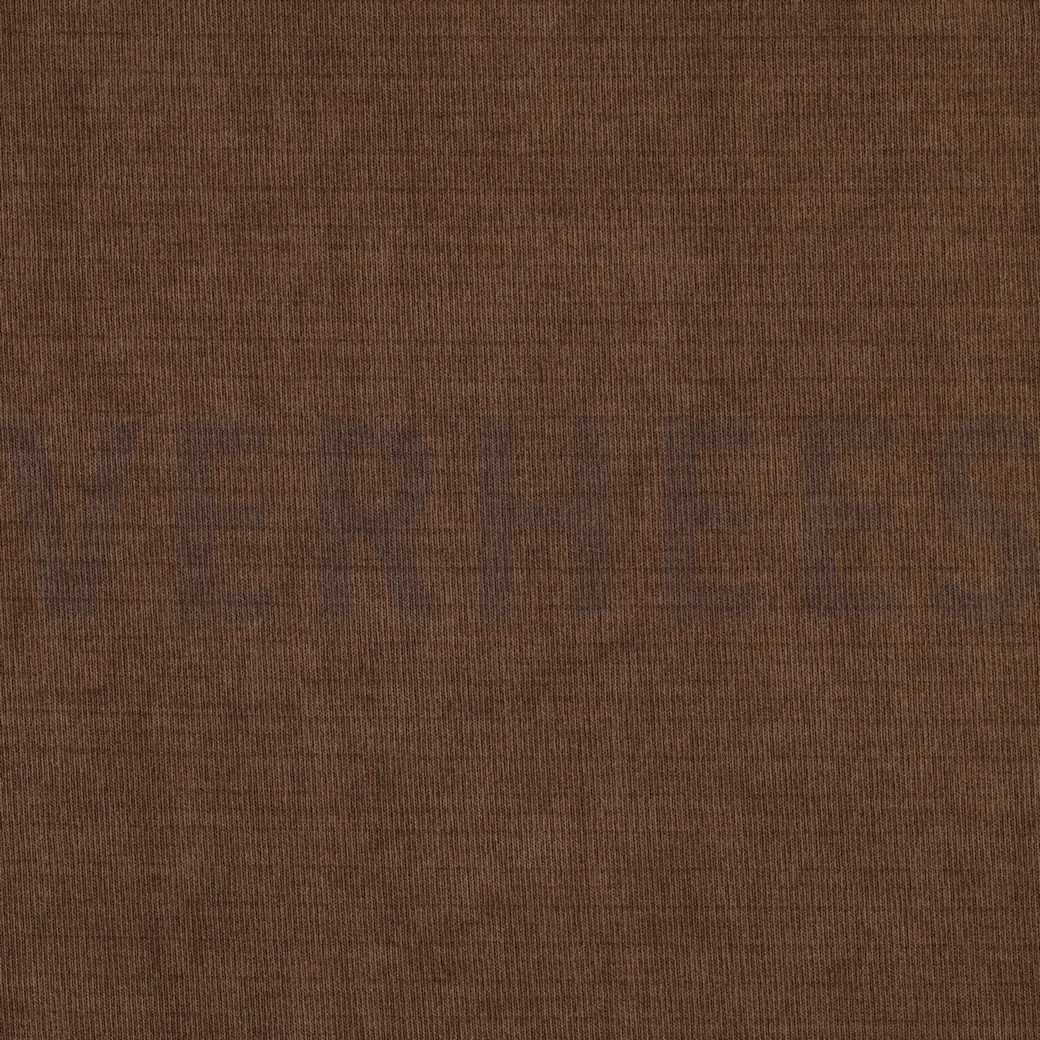 DUBBEL GEBREID VELOURS SHERPA BRUIN