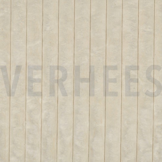 KUNSTPELZ STREIFEN ECRU #7