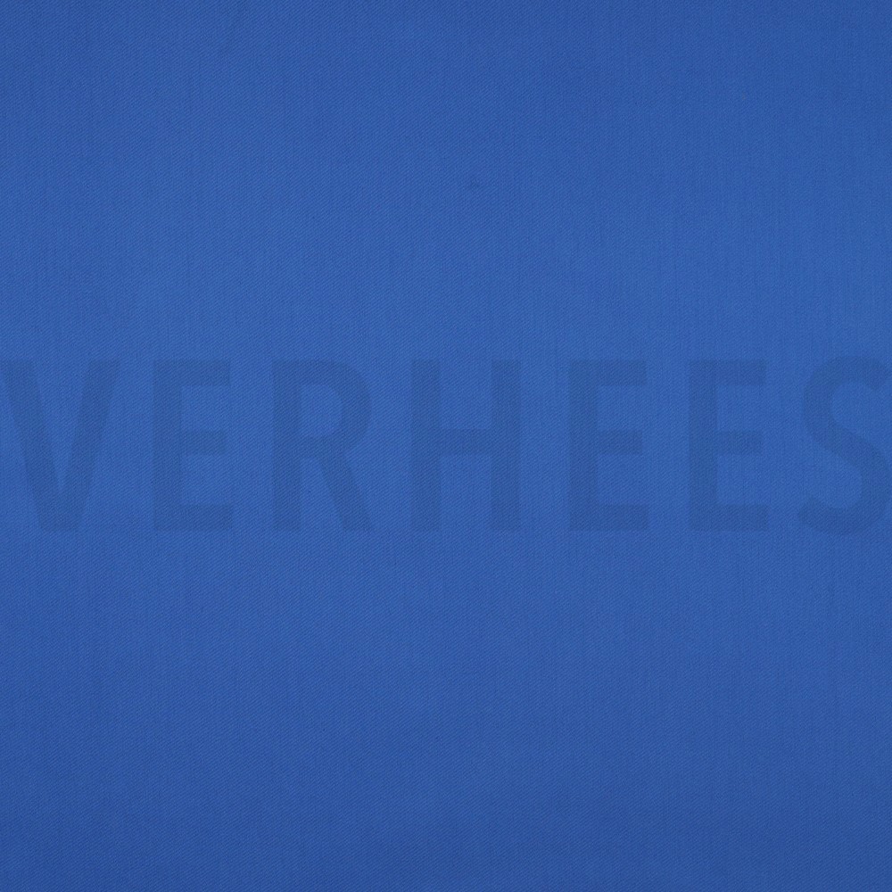 KATOEN SATIJN DONKER KOBALTBLAUW