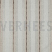 LEINEN VISKOSE STREIFEN BRAUN (thumbnail)