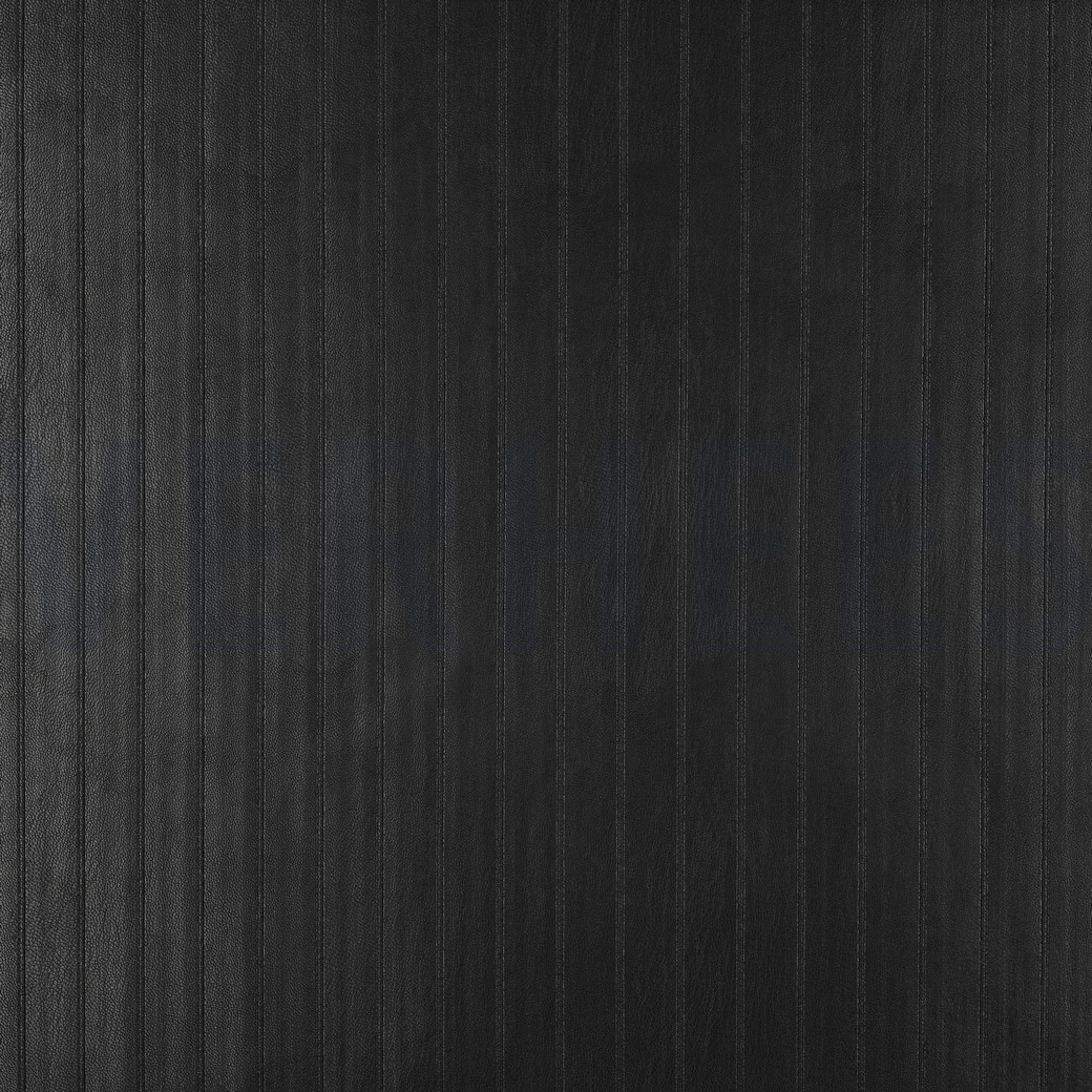 KUNSTLEDER STREIFEN SCHWARZ