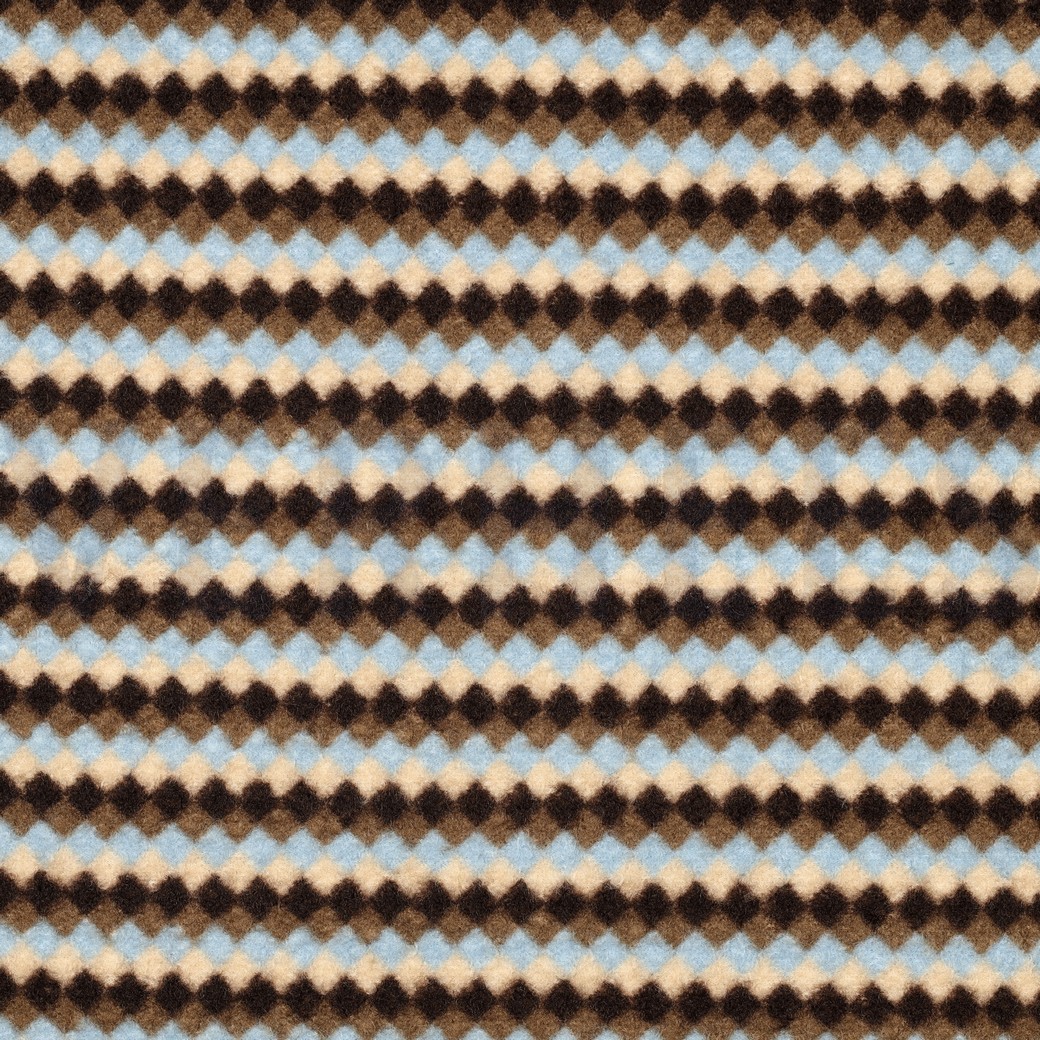 BOUCLÉ STRIPES BROWN