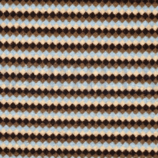 BOUCLÉ STRIPES BROWN #7