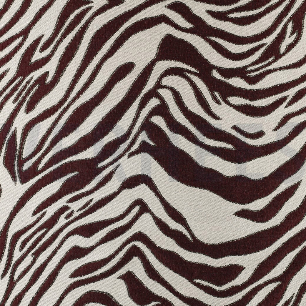 JACQUARD DIERENHUID ECRU