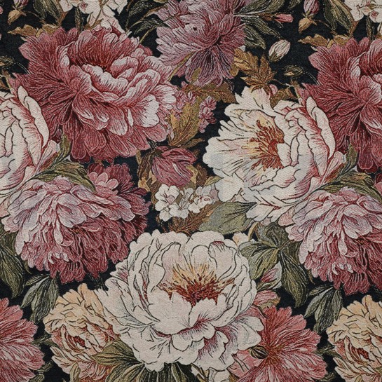 GOBELIN BLOEMEN MARINEBLAUW #7