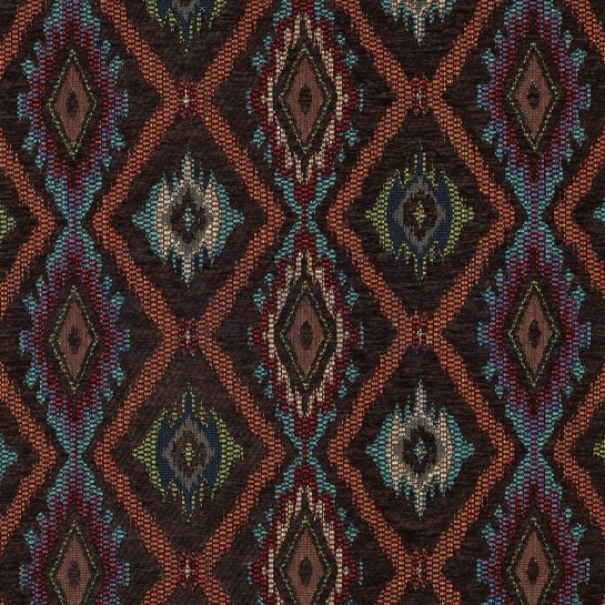 GOBELIN CHENILLE ABSTRACT BRUN #7
