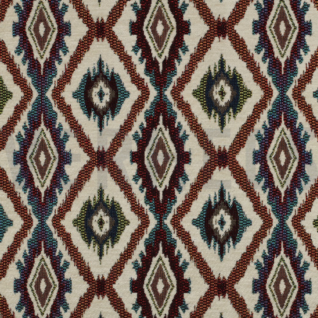 GOBELIN CHENILLE ABSTRACT ECRU