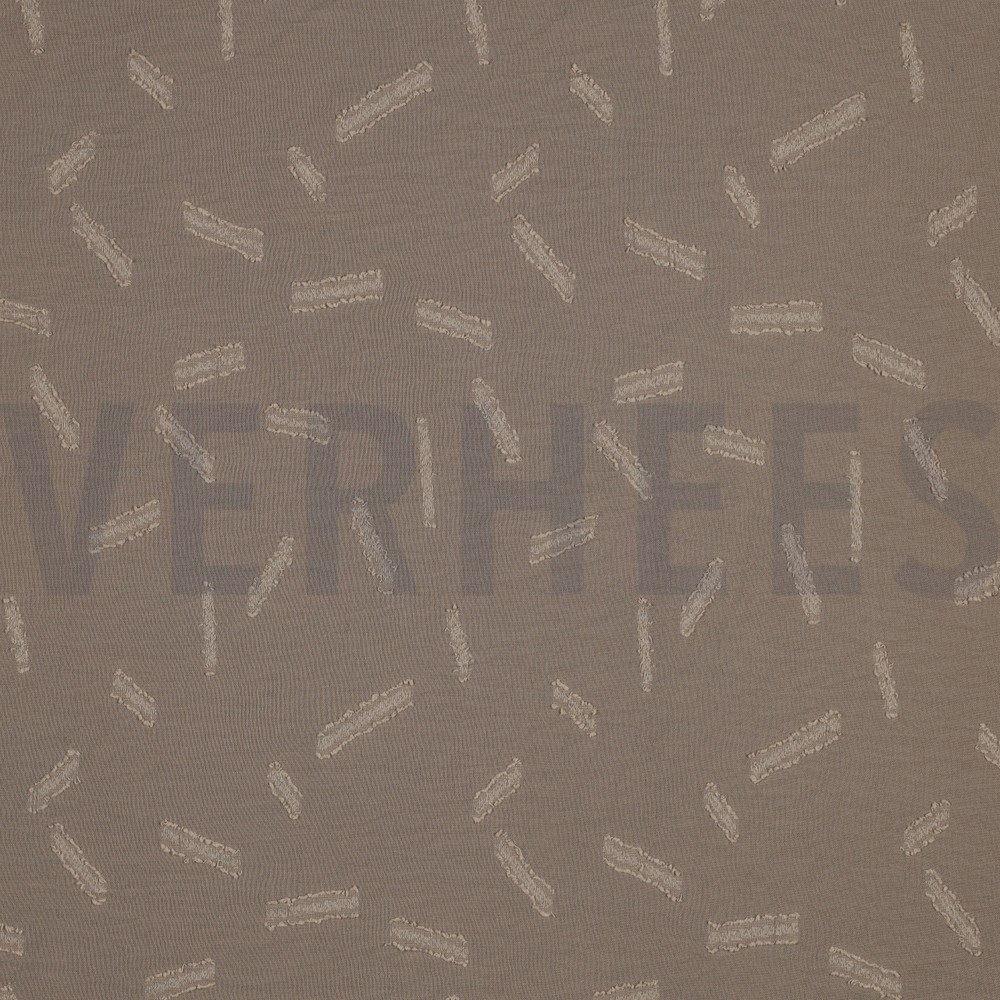 DOBBY JACQUARD STREPEN ZAND