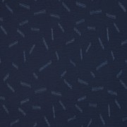 DOBBY JACQUARD STREIFEN MARINEBLAU (thumbnail)