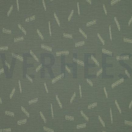 DOBBY JACQUARD STREPEN BASILICUM (hover)