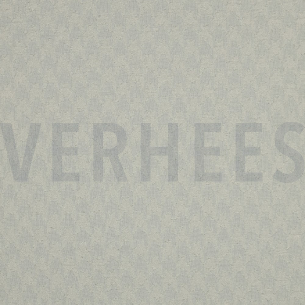 DOBBY JACQUARD GRAPHIC ECRU