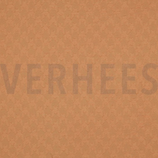 DOBBY JACQUARD GRAFISCH HELL APRIKOSE #7