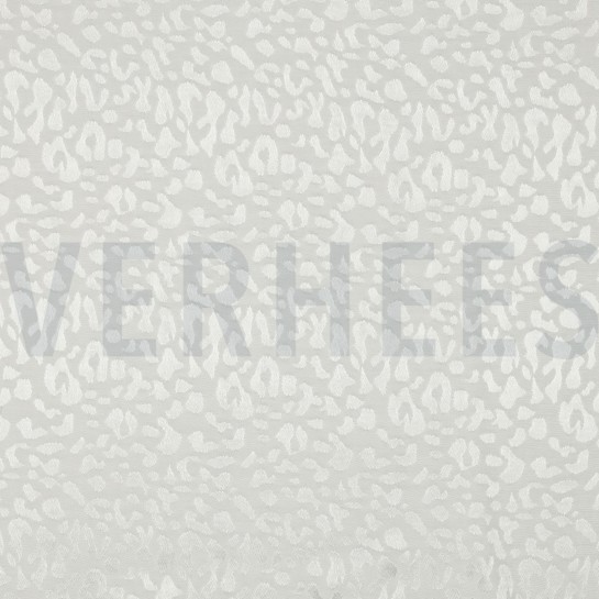 VISKOSE JACQUARD TIERHAUT ECRU #7
