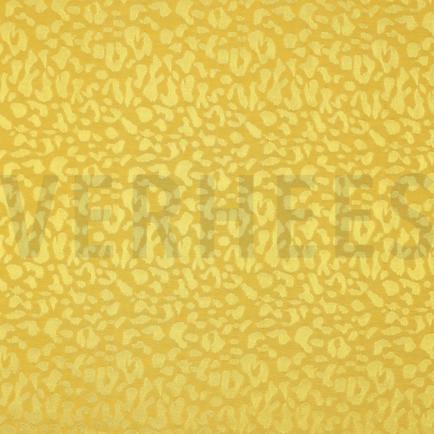 VISCOSE JACQUARD DIERENHUID CITROENGEEL (hover)