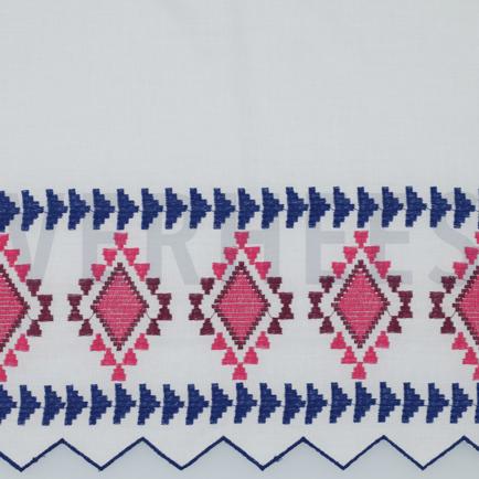 BAUMWOLLE VOILE EINSEITIGER RAND WEISS (hover)