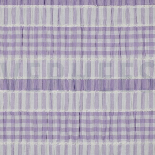 YARN DYED STRIPE LILAC #7