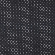 KATOENEN POPLIN KLEINE STIPPEN ZWART (thumbnail)