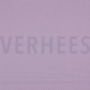 BAUMWOLLE POPELINE KLEINE PUNKTE LILA (thumbnail)