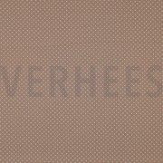 POPELINE DE COTON PETITS POINTS TAUPE (thumbnail)