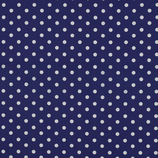 POPLIN DOTS COBALT #7
