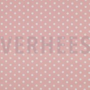 POPLIN DOTS OLD ROSE (thumbnail)