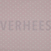 BAUMWOLLE POPELINE PUNKTE HELLROSA (thumbnail)