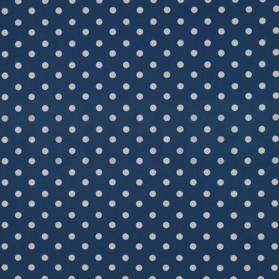 POPLIN DOTS BLUE #7