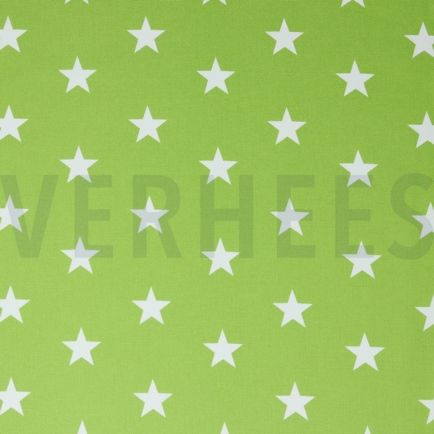 POPLIN STARS LIME (hover)