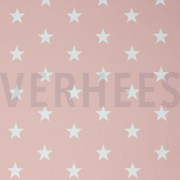POPLIN STARS OLD ROSE (thumbnail)
