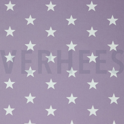 POPLIN STARS LILAC (hover)