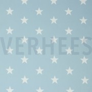 POPLIN STARS LIGHT BLUE (thumbnail)