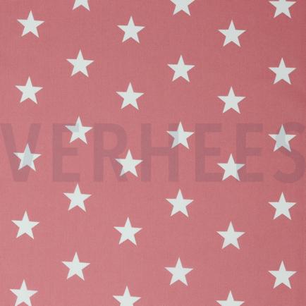 BAUMWOLLE POPELINE STERNE BLUSH (hover)