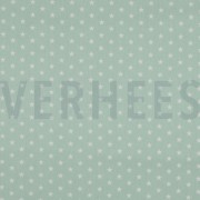 POPLIN PETIT STARS MINT (thumbnail)