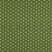 POPLIN PETIT STARS GREEN (thumbnail)