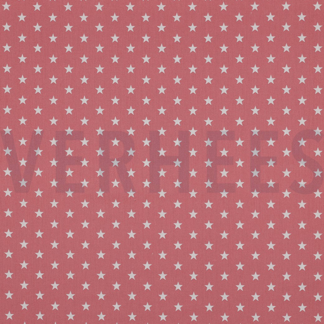 POPLIN PETIT STARS BLUSH